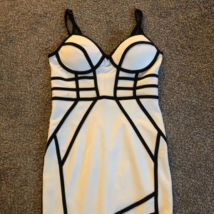 White Charolette Russe Dress
